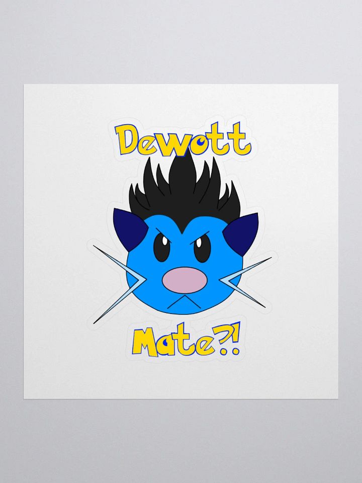 Dewott Mate?! Emote Sticker product image (3)