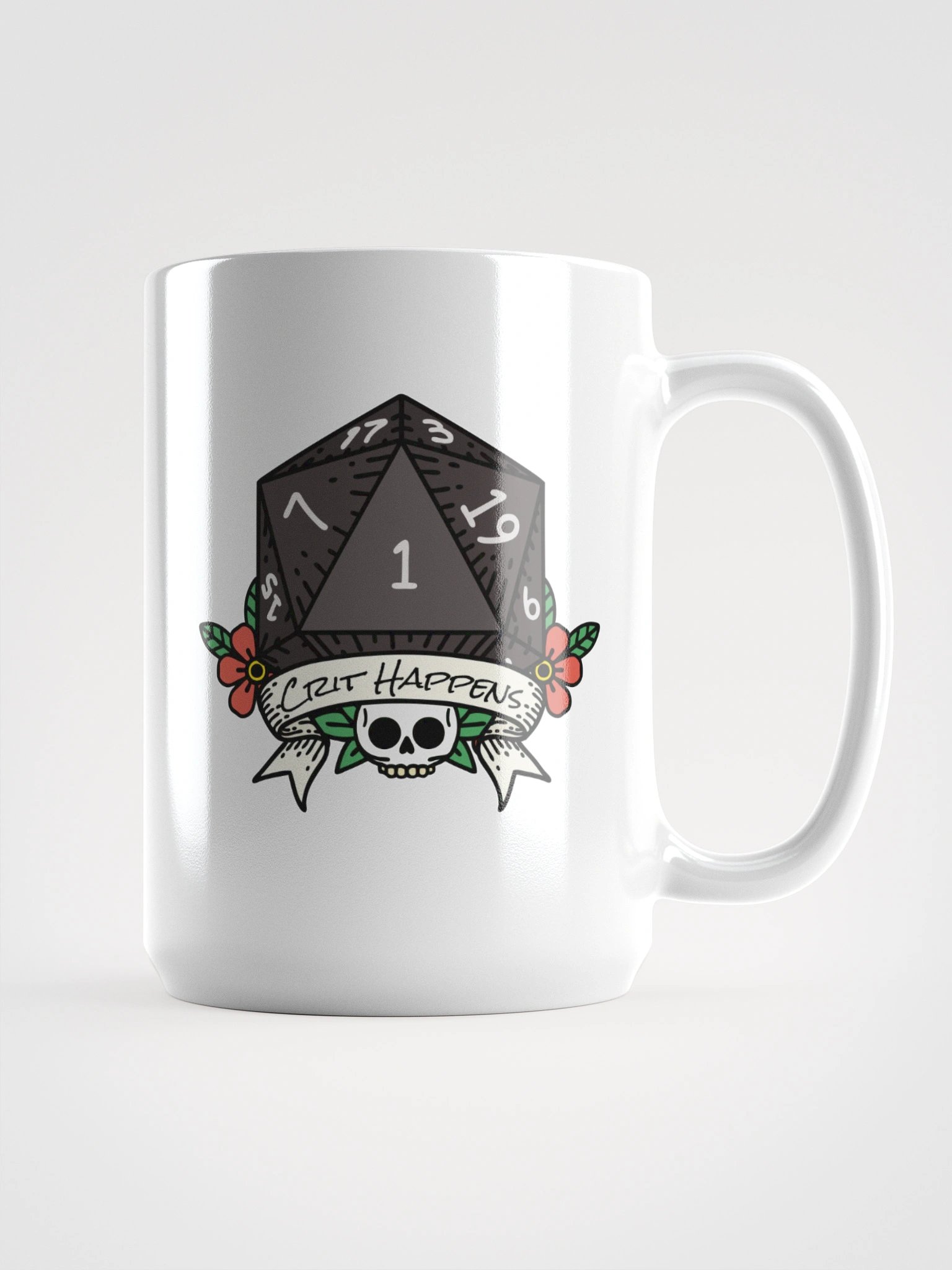 Crit Happens D20 Mug product image (1)