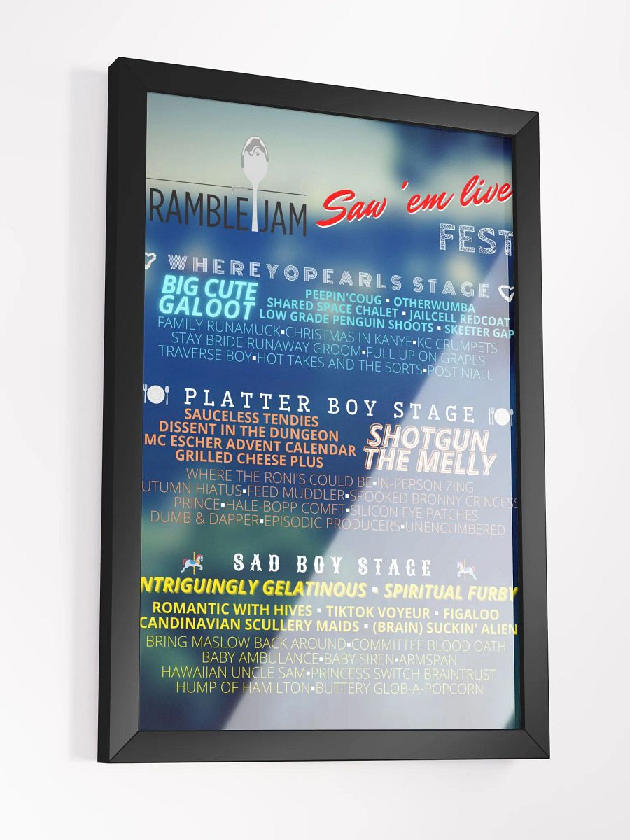 Saw 'Em Live Poster product image (3)