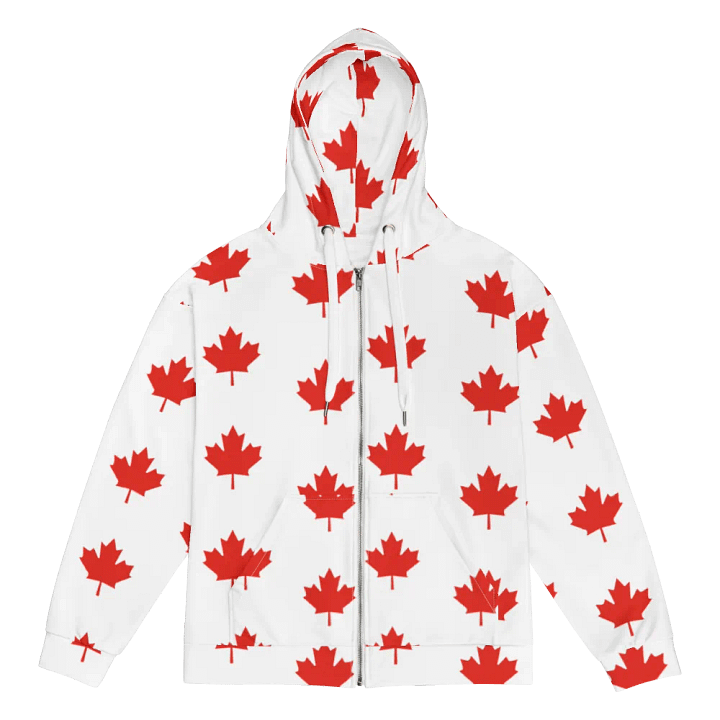 Maple Melody Recycled Zip Hoodie product image (1)