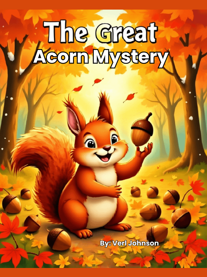 The Great Acorn Mystery: A Fall Adventure Story and Coloring Book for Kids Ages 2–5 product image (1)