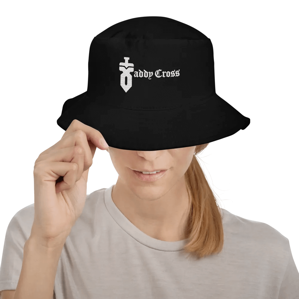Xaddy Cross Bucket Hat (White Logo) product image (5)