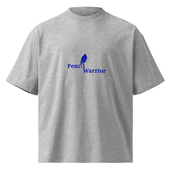 Pencil Warrior Organic Oversized Tee product image (1)