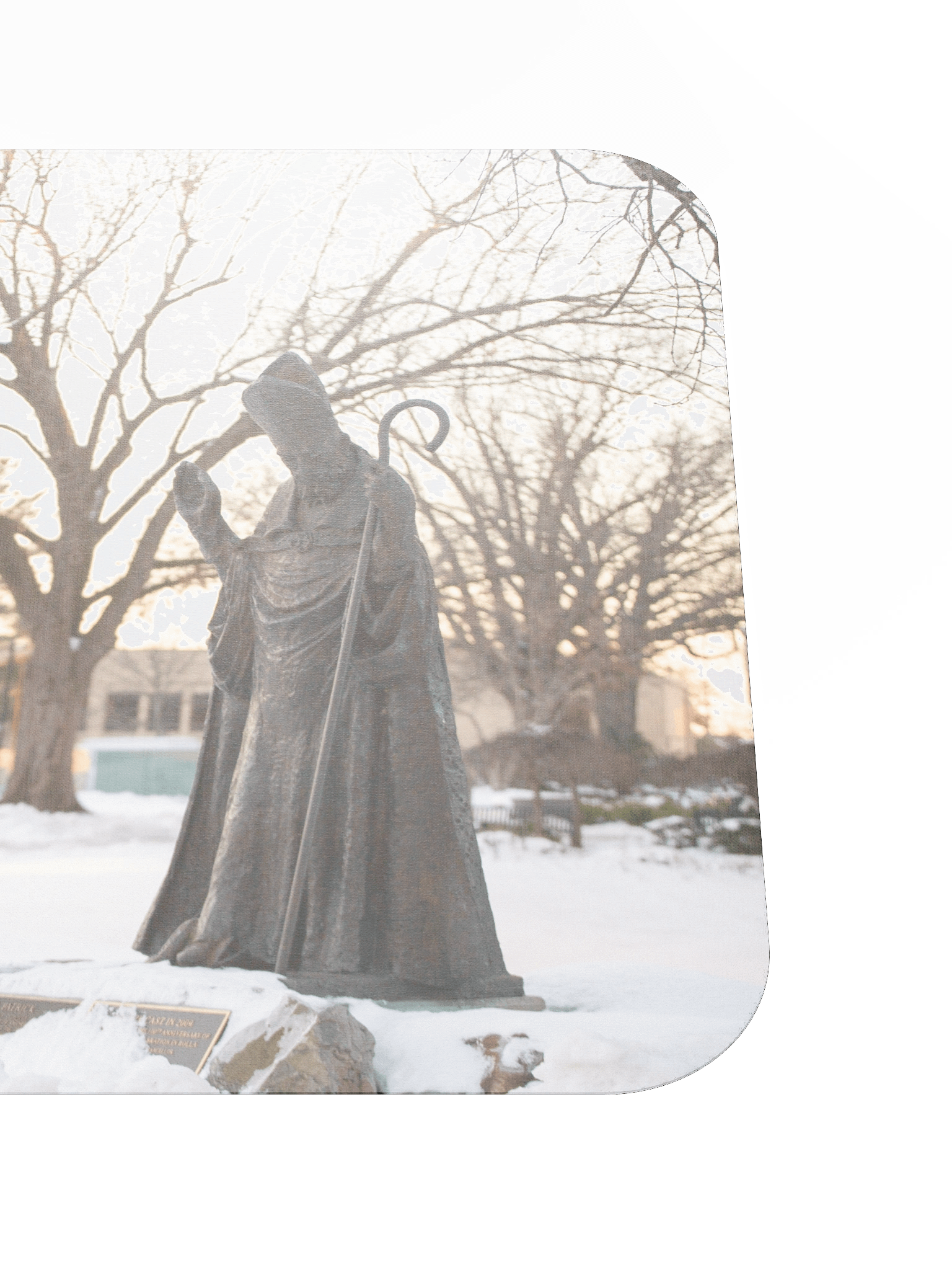 Winter St. Patrick Mouse Pad product image (5)