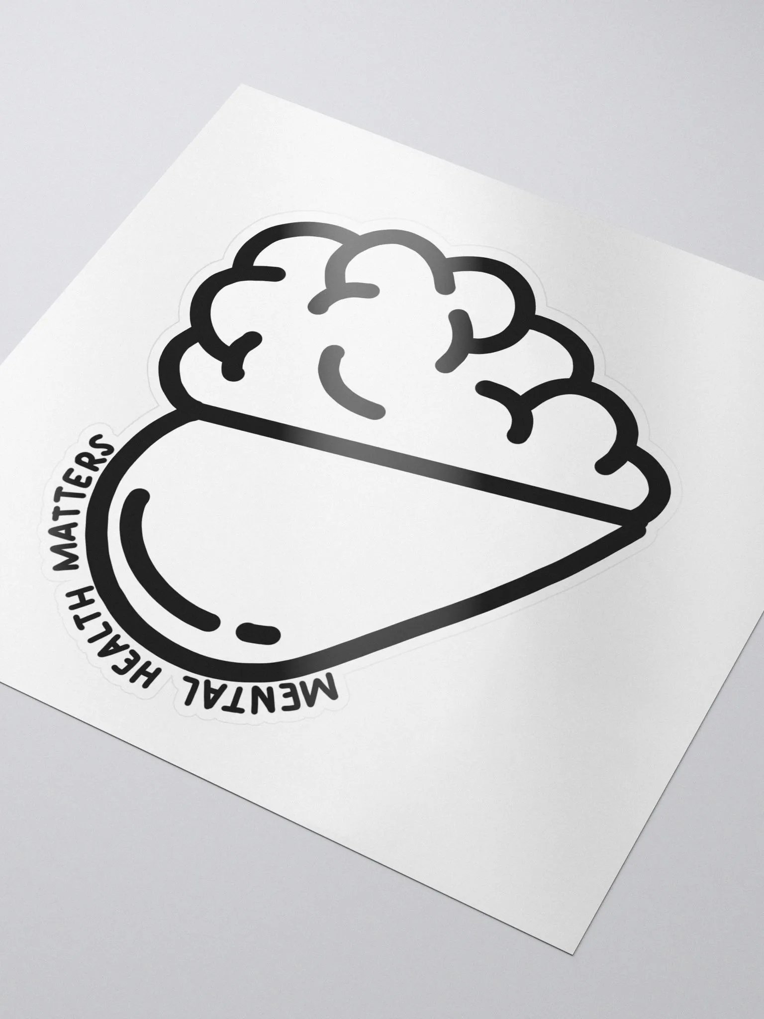 Mental Health Matters Kiss Cut Sticker product image (3)