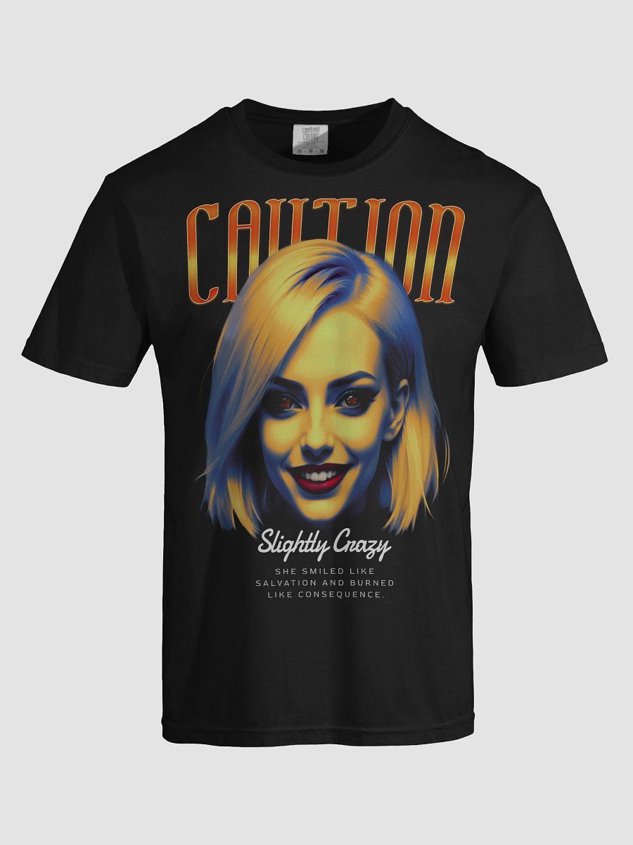Caution Vibes Women's Heavyweight Tee product image (3)