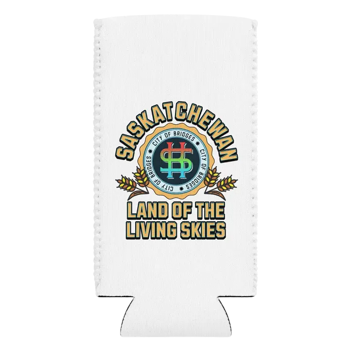 Saskatchewan Land Of The Living Skies Skyline Can Cooler product image (2)