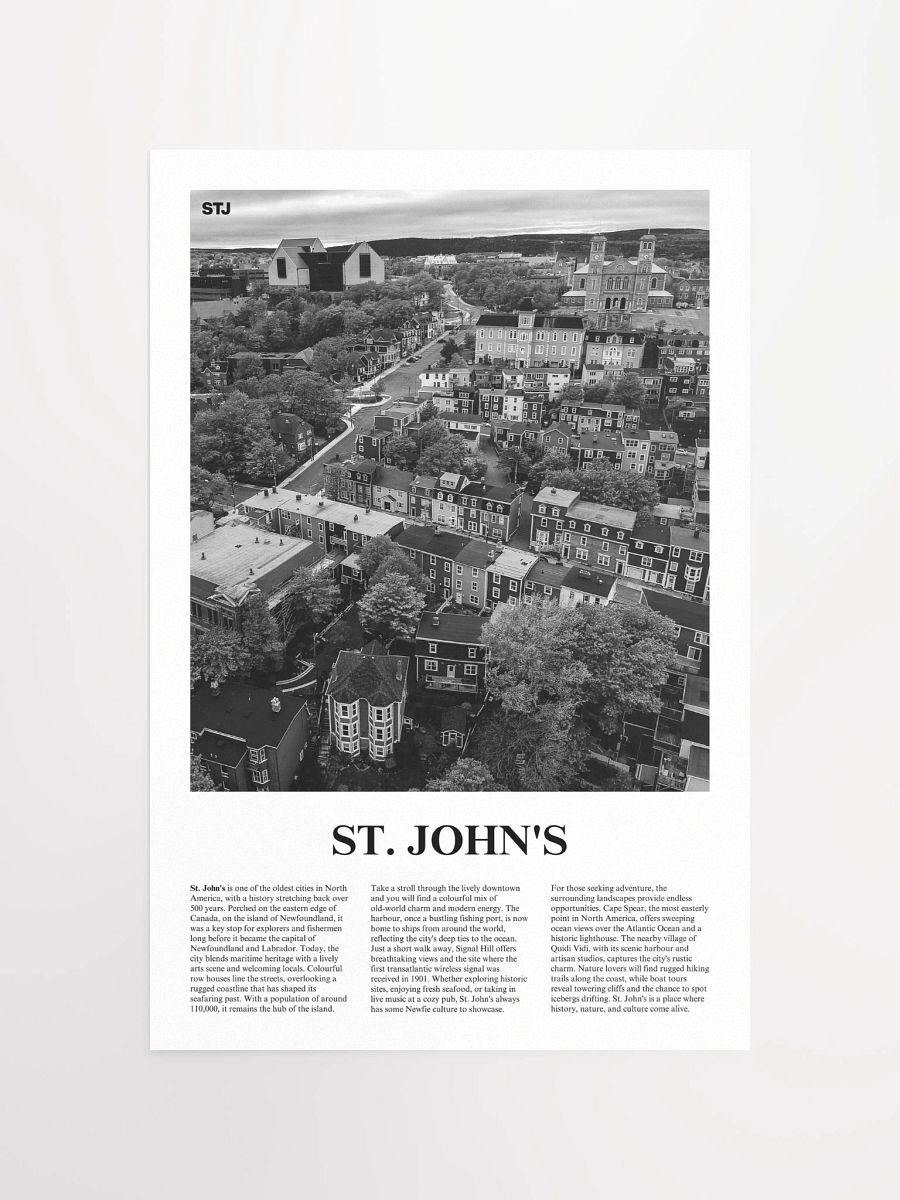 St. John's 02 Newspaper Poster product image (5)