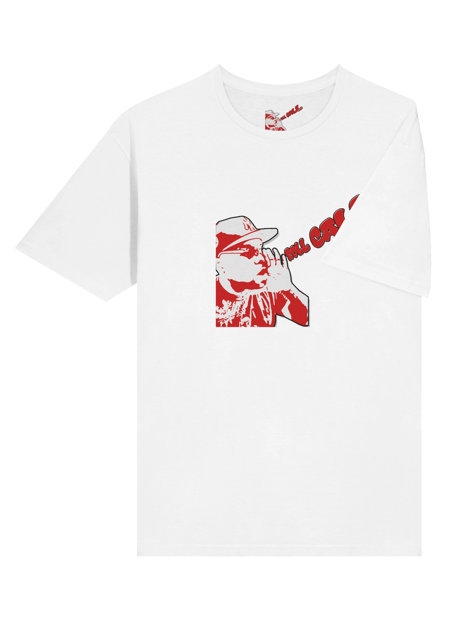 Roll Call White & Red T-Shirt product image (6)