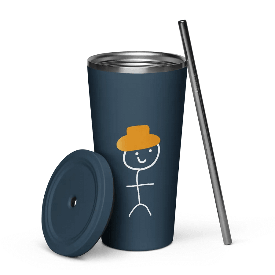 McKaty's StickCowboy Tumbler (Black / Navy) product image (3)