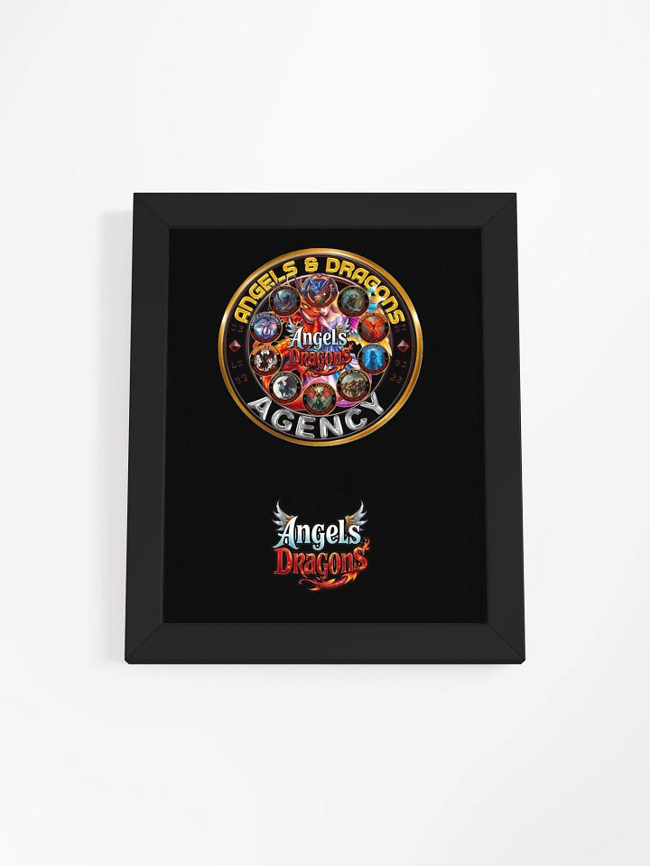 angels and dragons badge canvas product image (3)