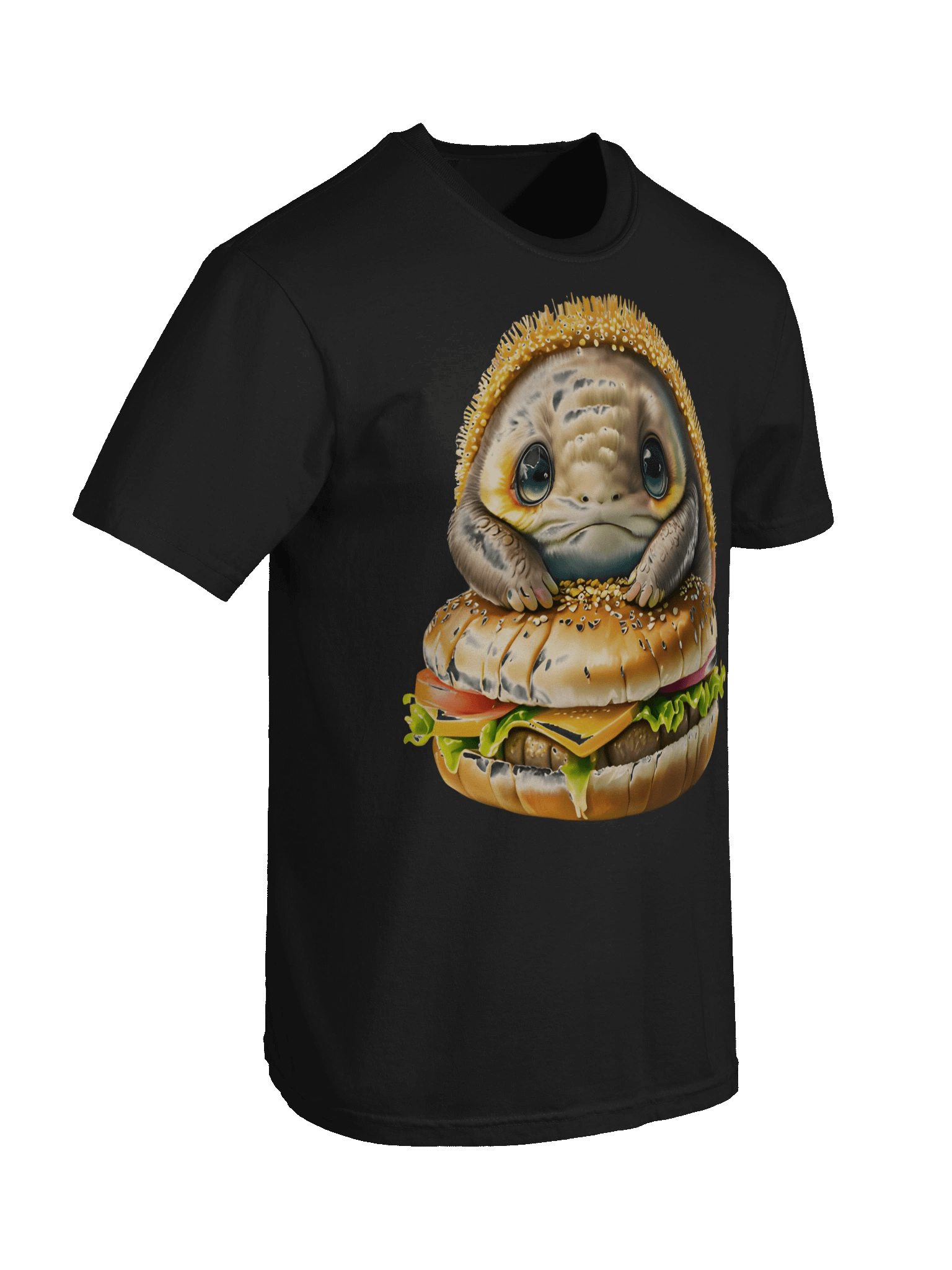 Water Bear Deluxe Tee — Plush Burger Science Shirt product image (8)