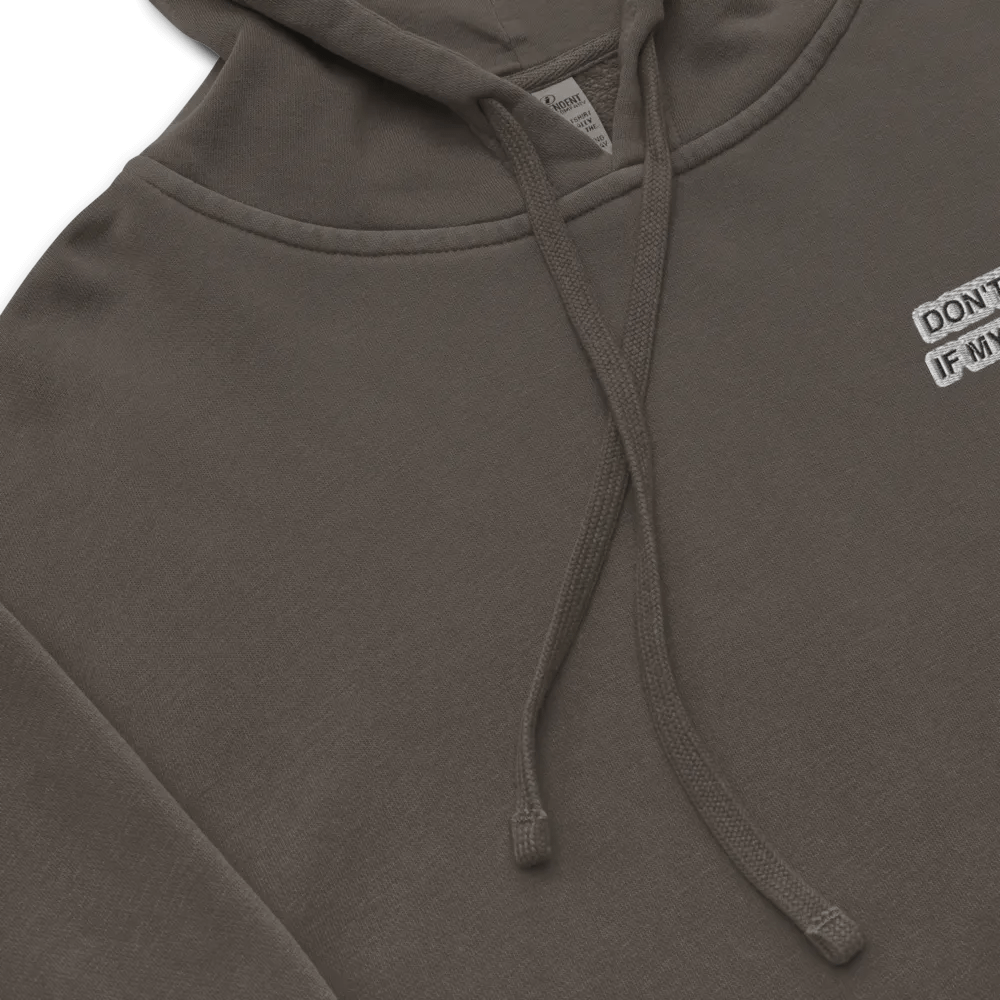 L.C. HEADPHONES ON (bubble design) embroidered pigment hoodie product image (8)