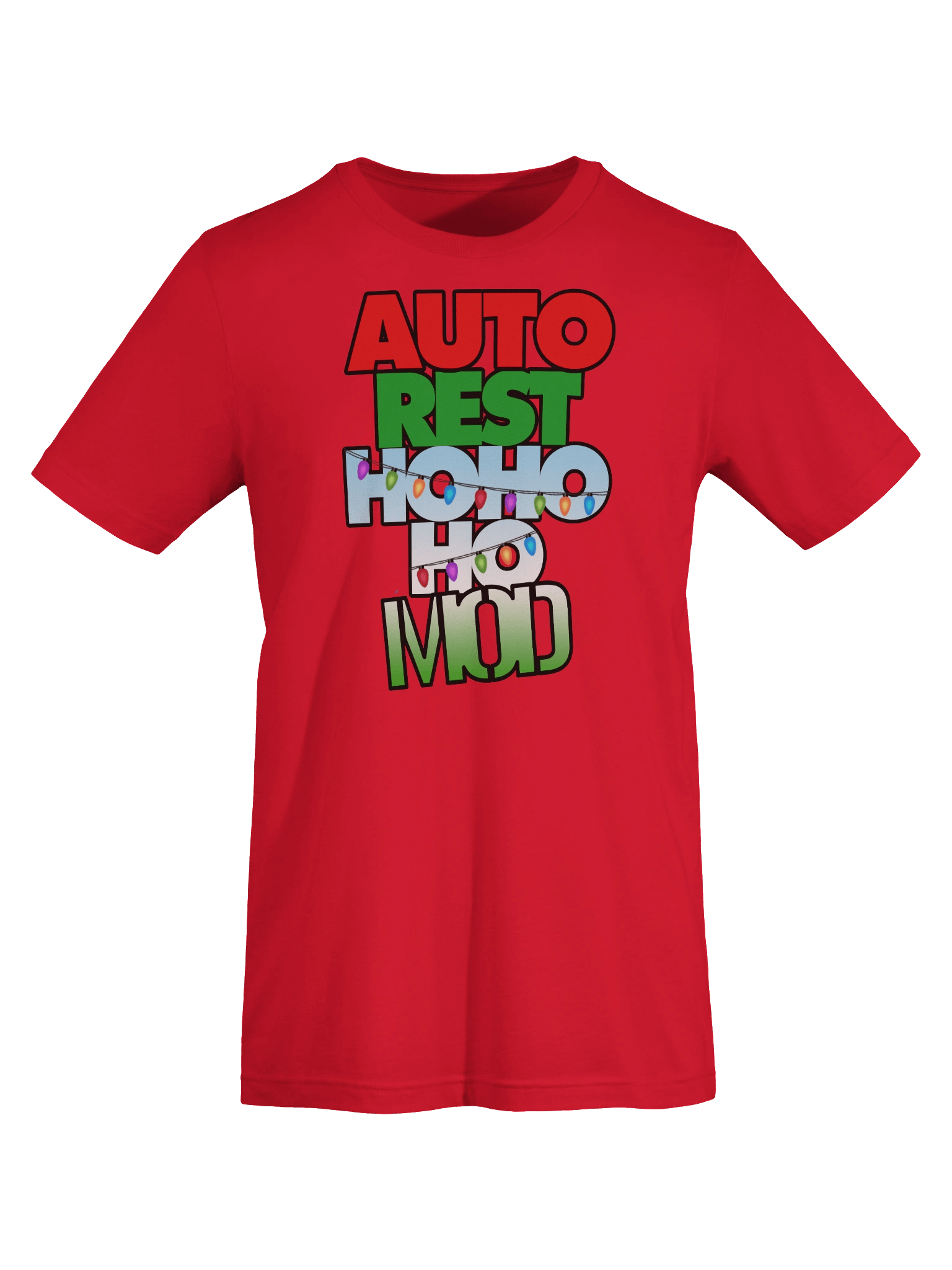 AutorestHoHoHoMod Christmas T-Shirt product image (19)