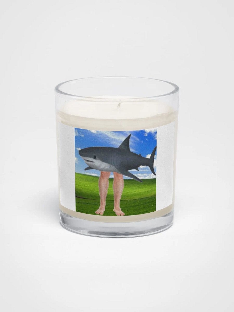 Shark Religion Funny Candle product image (1)