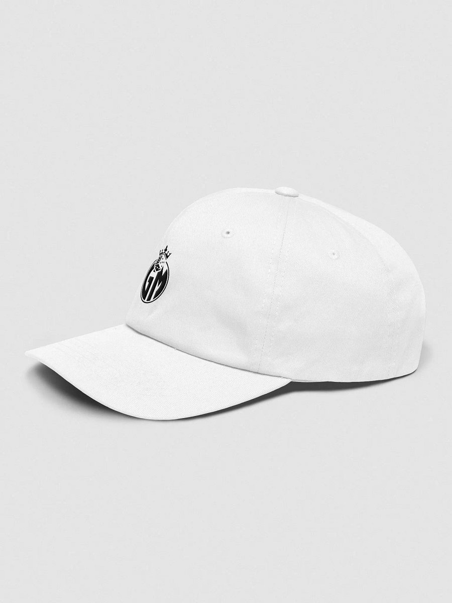 Embroidered Grandmaster Club Dad Hat (Black Logo) product image (3)