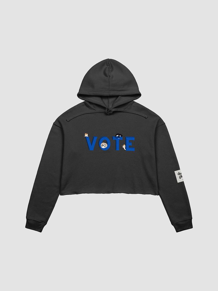Vote (Cats) Cropped Hoodie product image (1)