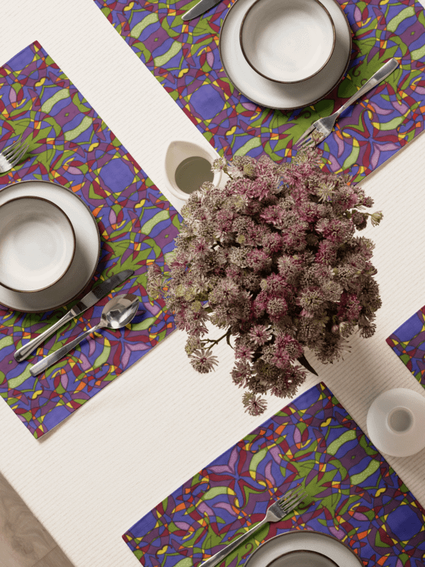 Pepper Spark – Water-Resistant Placemat Set product image (2)