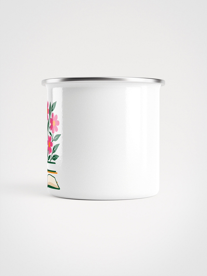 Blossoming Knowledge Enamel Mug product image (2)