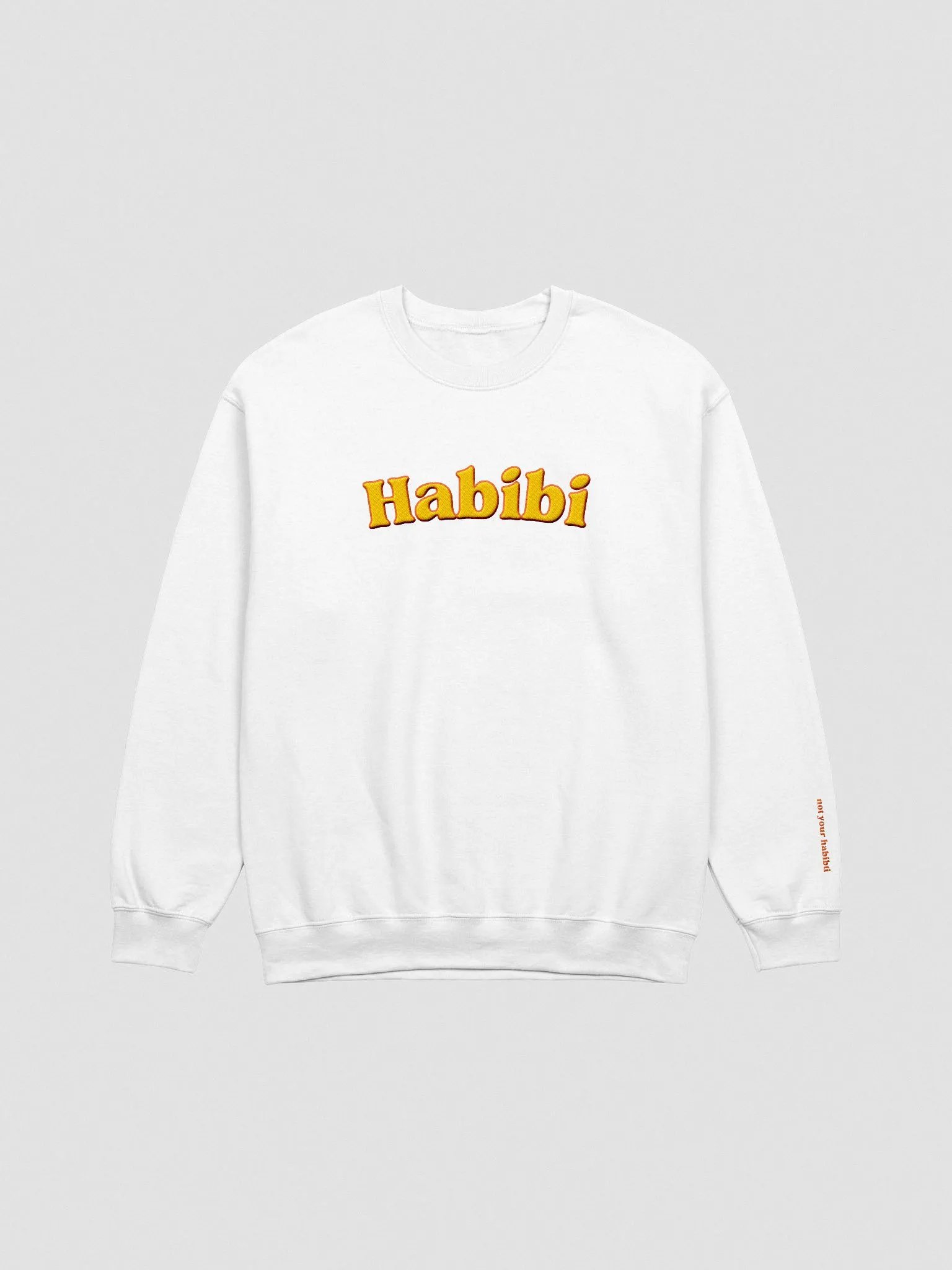 Habibi (Not Your Habibti) Crewneck Sweatshirt product image (1)