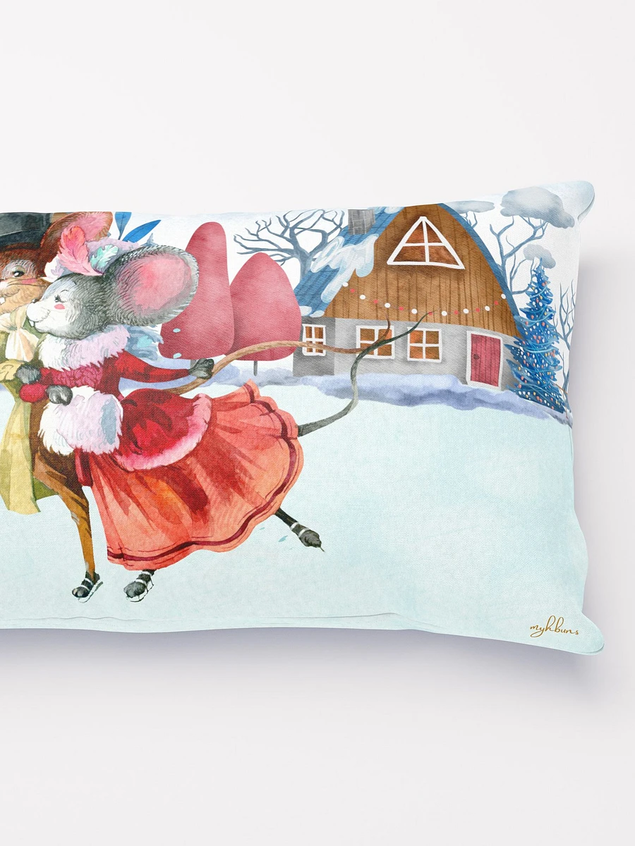 Warm Winter Embrace Throw Pillow product image (6)