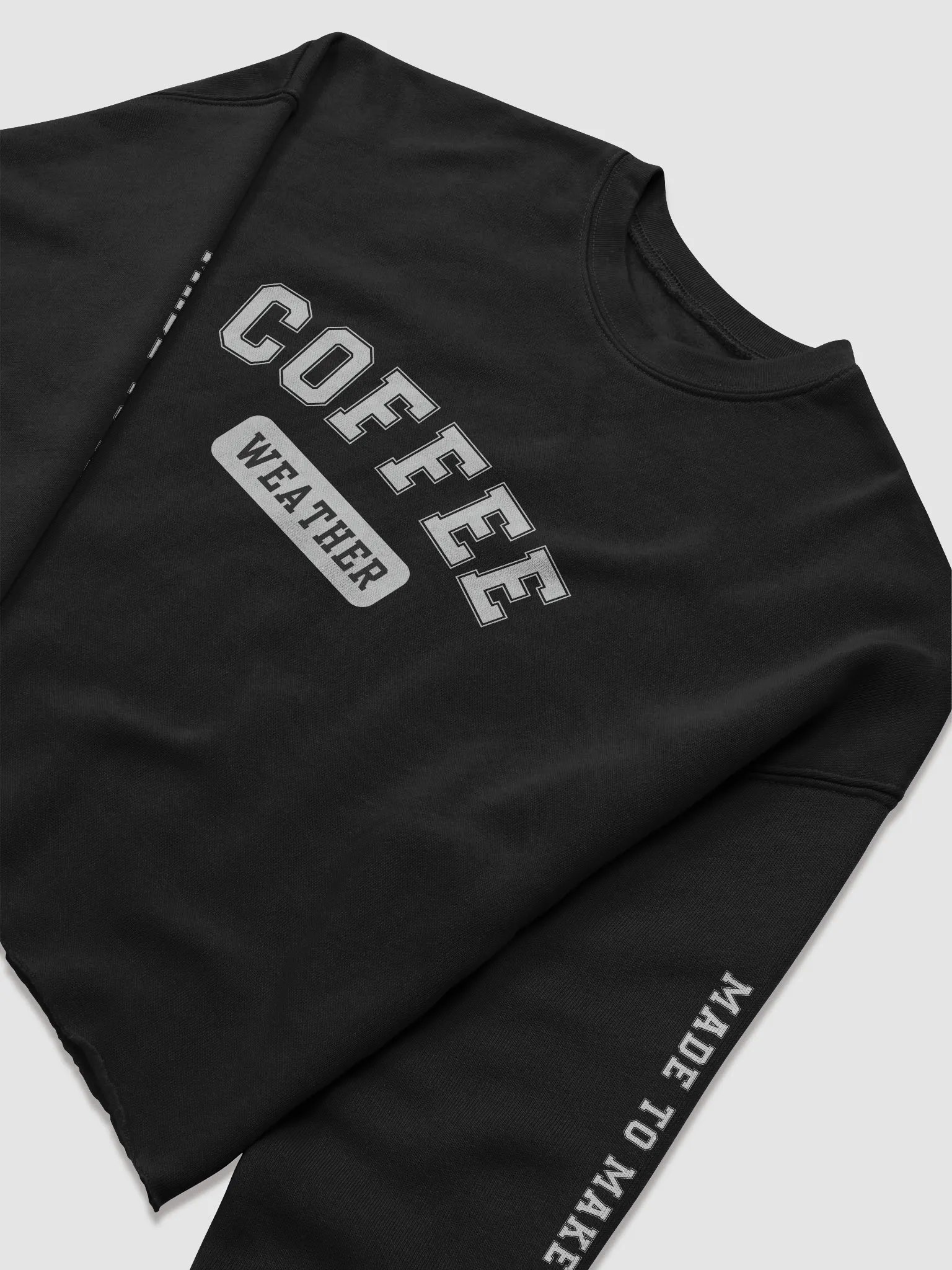 Coffee Weather | Crop Crewneck Edition product image (22)