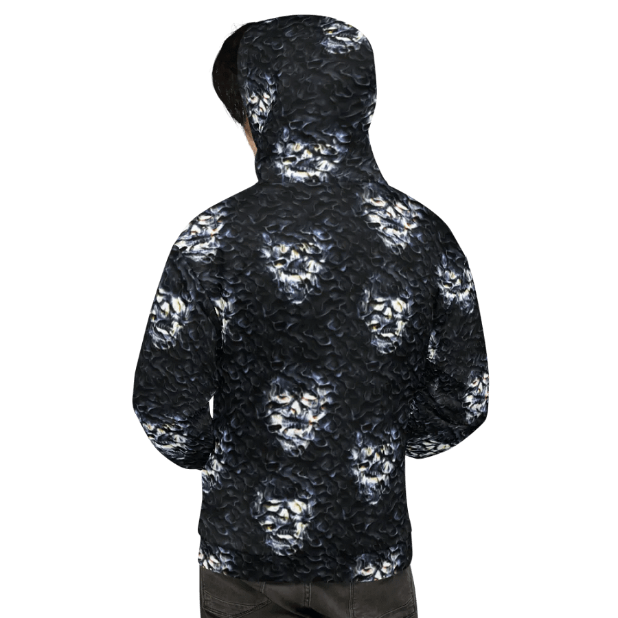Ghost Skull Pullover Hoodie product image (1)