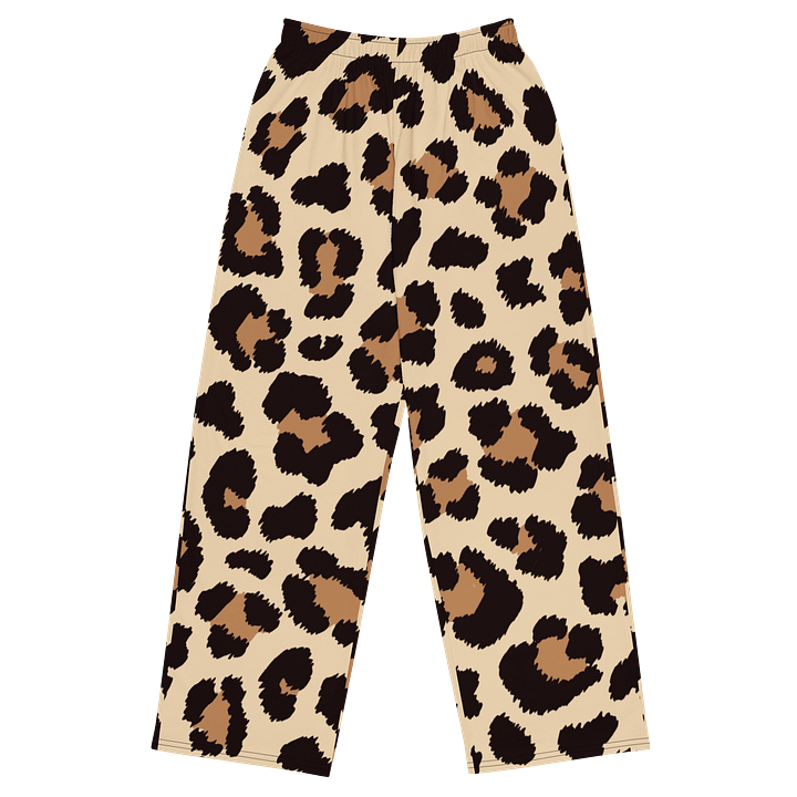 Wild Attraction Leopard Print Wide-Leg Pants product image (1)
