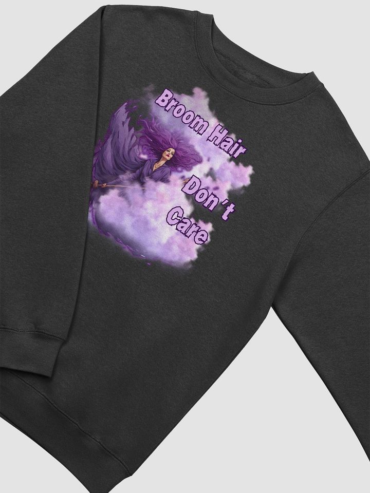Broom Hair Don't Care premium crewneck sweatshirt product image (2)
