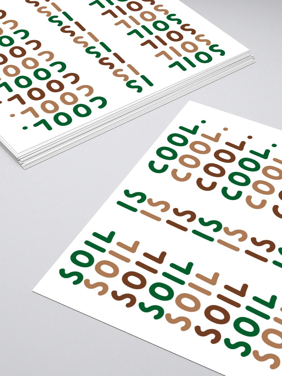 Soil is Cool Sticker product image (2)