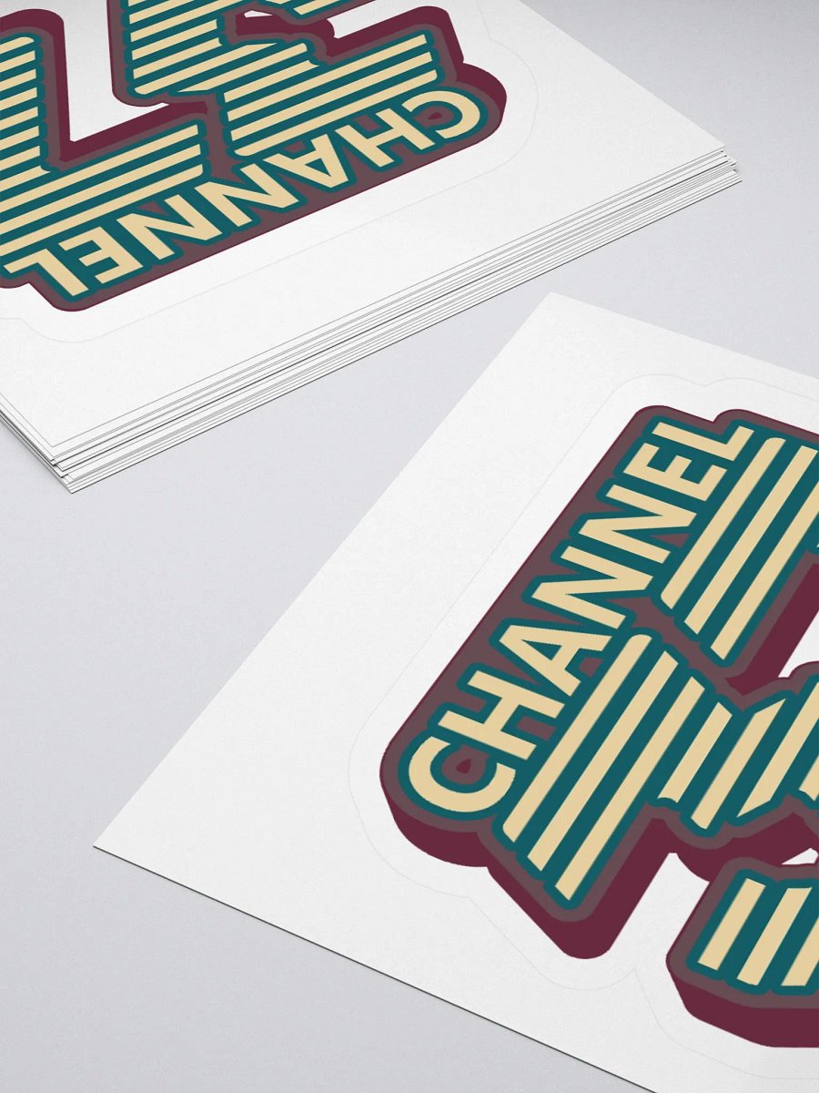 Channel 37 - Retro (Sticker) product image (10)