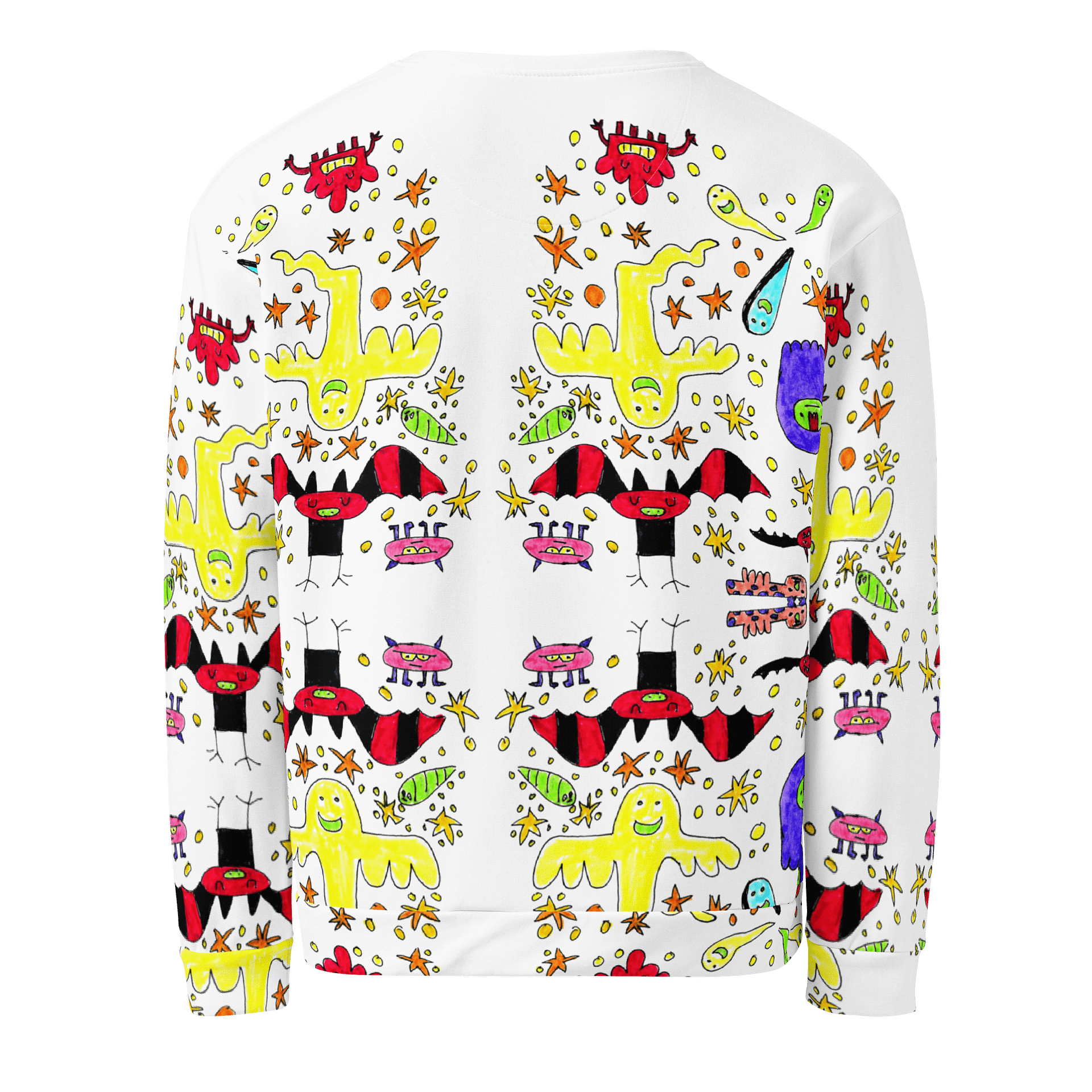 Whimsical Ghost Party All-Over Sweatshirt product image (5)