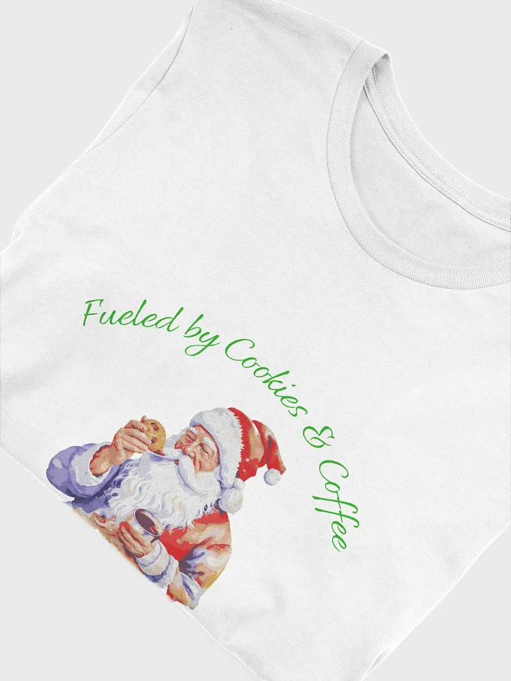 Santa Loves Coffee Christmas T-Shirt product image (22)