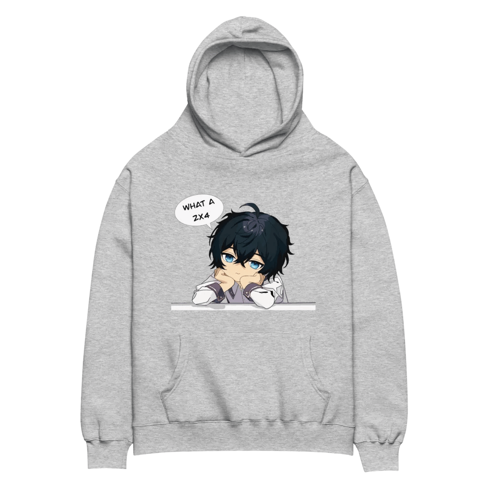 'What a 2X4' Oversized Hoodie product image (8)