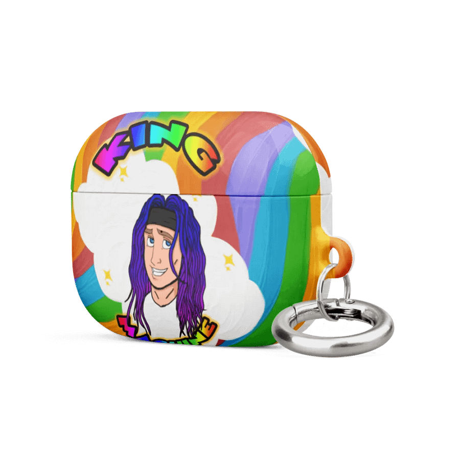 Rainbow King Airpods case product image (9)