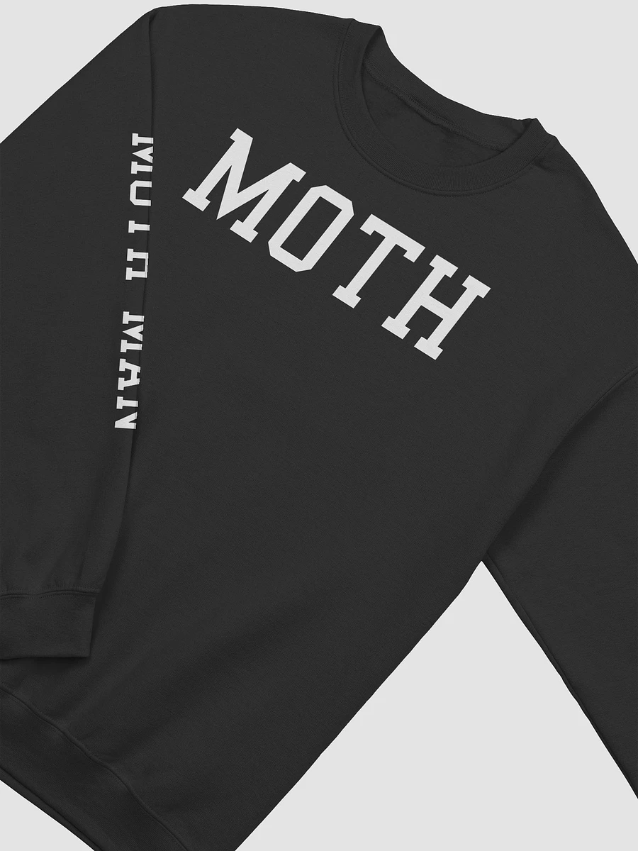 (2 sided) Moth Man classic sleeve print sweatshirt product image (4)
