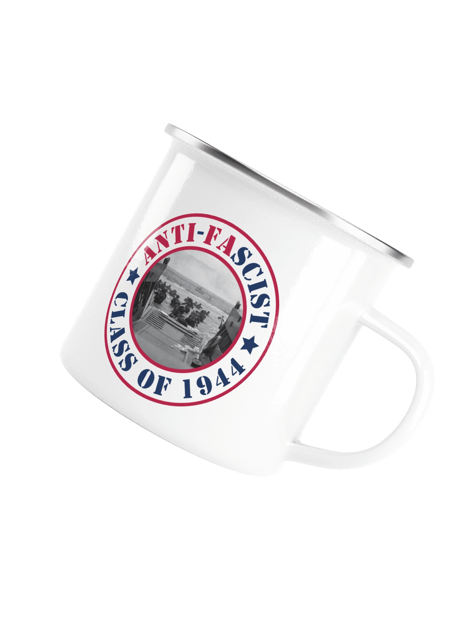 Anti-Fascist - Class of 1944 Enamel Mug product image (5)