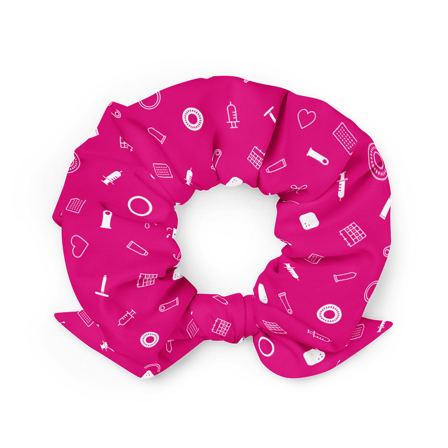 Contraceptives Scrunchie (Pink) product image (1)