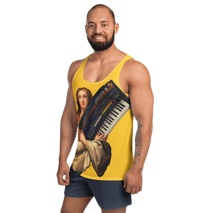 The Immaculate Jupiter Conception (Roland Jupiter 8), classic synth Tribute, Regular fit Tank Top product image (2)