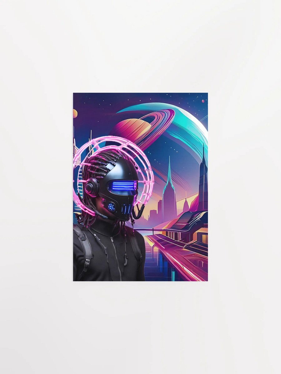 Cypherpunk City Poster product image (6)