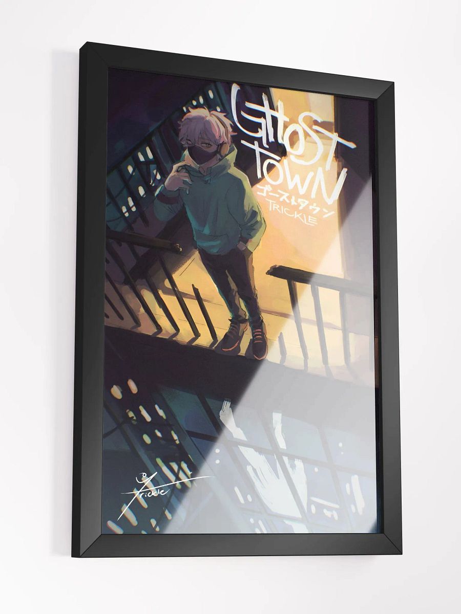Signed + Framed Ghost Town Poster product image (3)