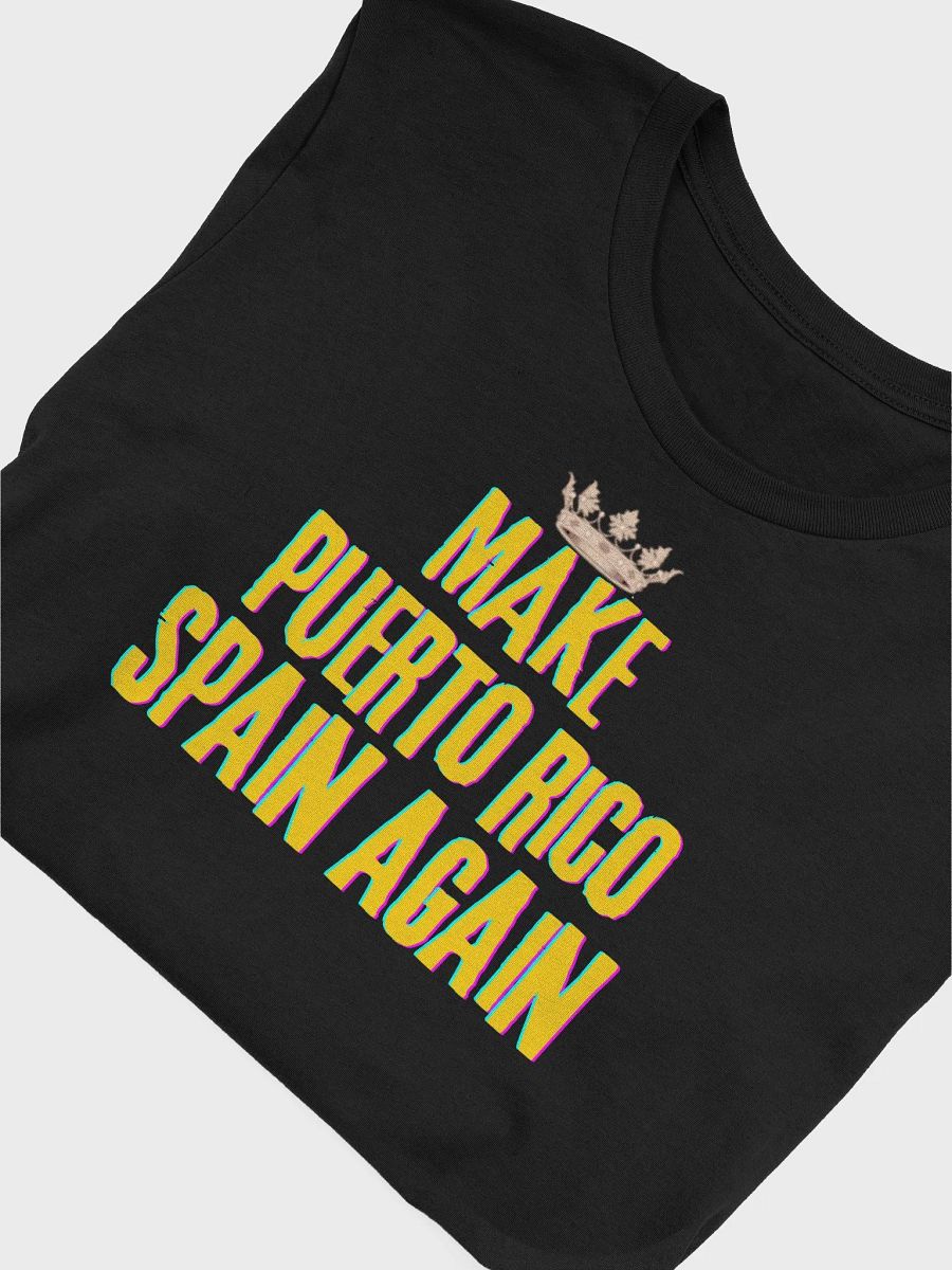 Camisa negra - Make Puerto Rico Spain Again (2025) product image (5)