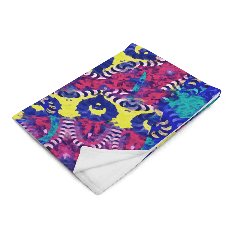 Caribbean Graffiti Throw Blanket product image (14)