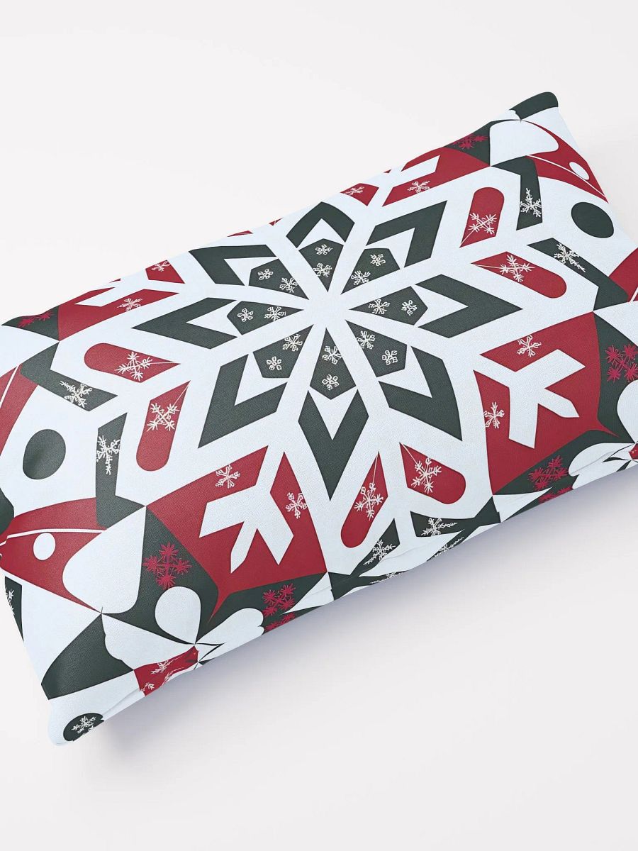 Snowflake patterned All-Over Print Basic Pillow product image (4)