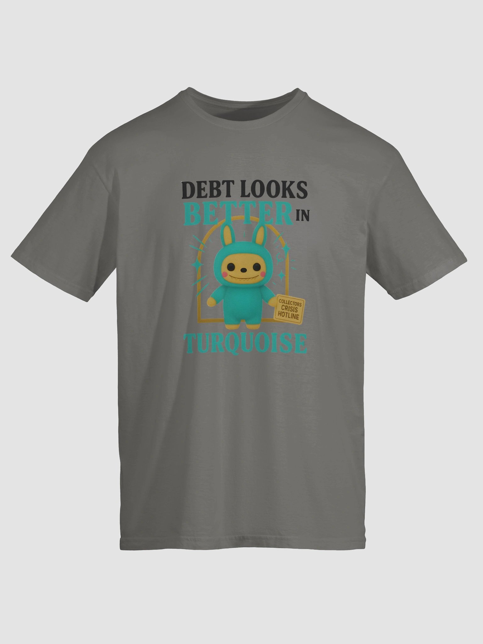 Turquoise Crisis Collector T-Shirt product image (32)