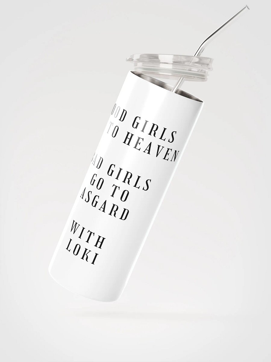 Good girls, Bad girls - White tumbler product image (3)