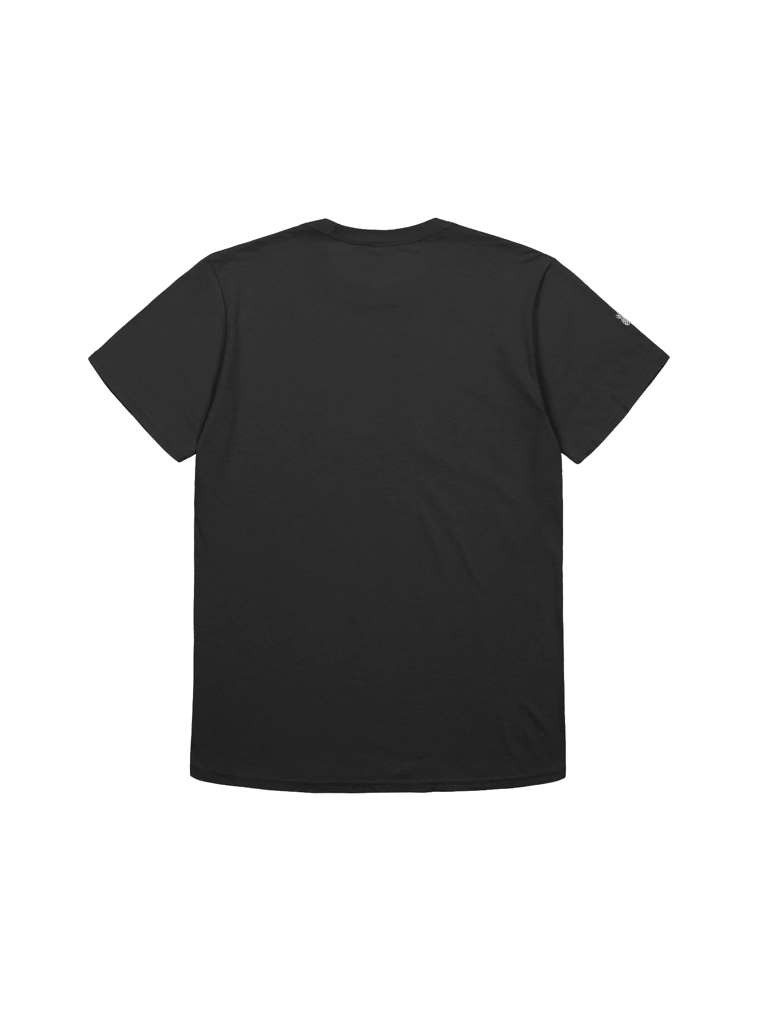 Relaxed Fit Lightweight Lucky Pineapple® Minimalist Sleeve Solid Color Unisex T-Shirt (Black & Dark Colors) product image (15)