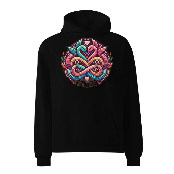 Swan Heart Infinity Hoodie product image (1)