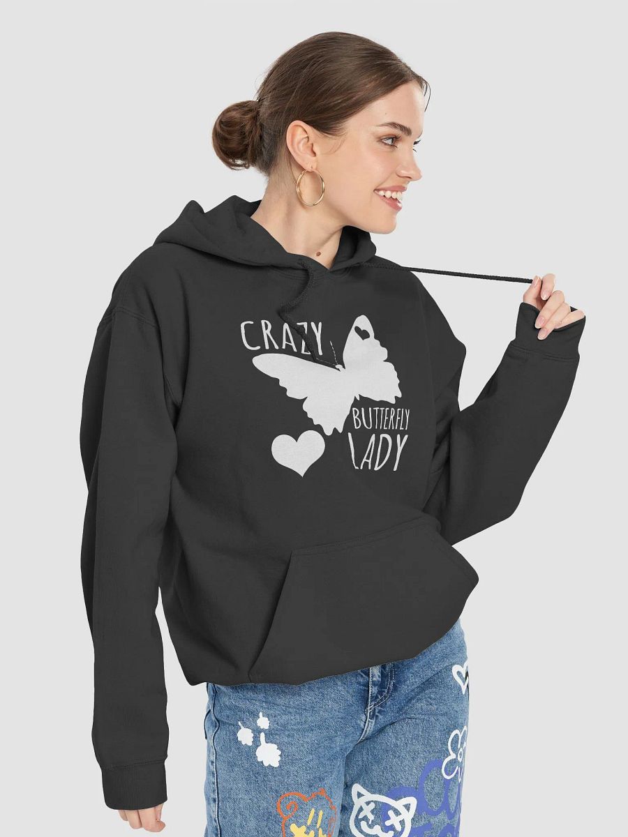 Crazy butterfly lady - hoodie product image (77)