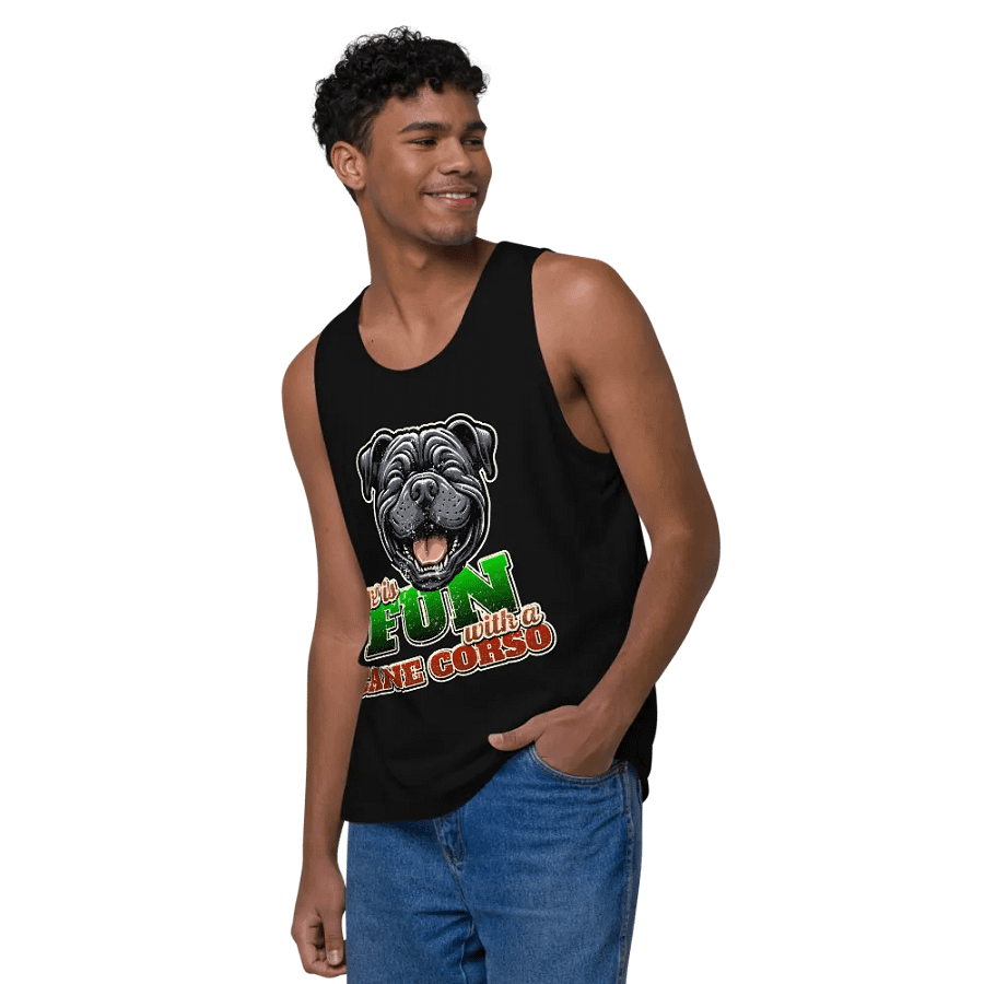 Fun with Cane Corso Tank Top product image (8)